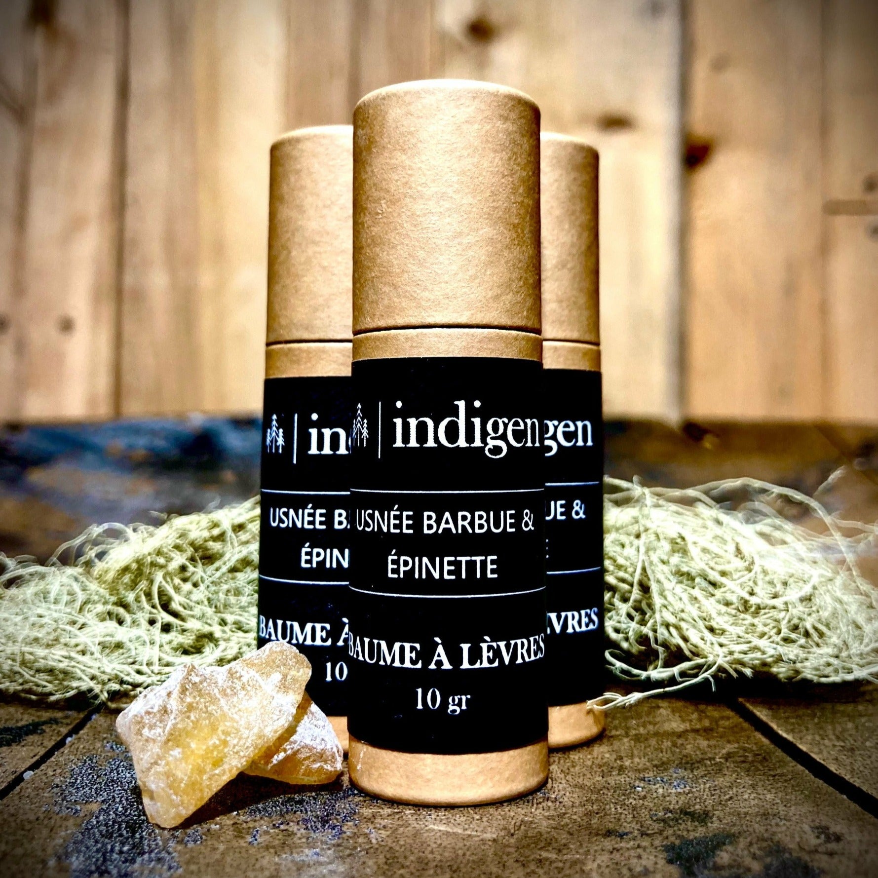 Baume à lèvres  • Usnée barbue & résine d'épinette • 10g